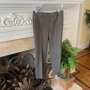 Ann Taylor Wool Blend Brown/Black Dress Pants Sz 4